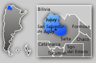 <strong></strong><strong></strong><strong>Ubicación geográfica de Jujuy</strong>